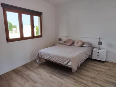 Cama o camas de una habitación en Apartamento Villa Alpispa