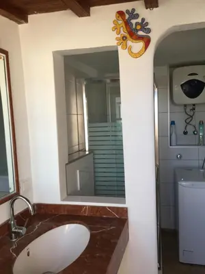 Un baño de Casa Danesa - Cityhouse at the Palm Tree