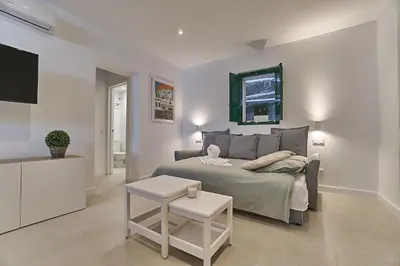 Cama o camas de una habitación en Malibú Mogán Casita Bonsai - Wifi & Beach Studio