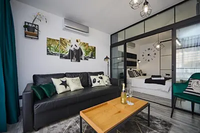 Zona de estar de Apartamento Panda House