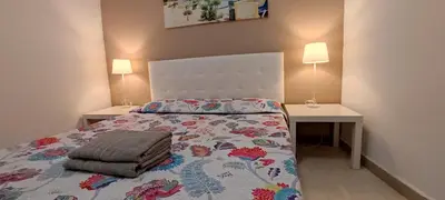 Cama o camas de una habitación en Casa TINGUARO