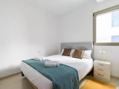 Cama o camas de una habitación en Montevideo By CanariasGetaway