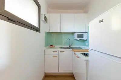 Una cocina o zona de cocina en Beach house Playa del Inglés