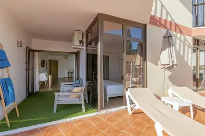 Un balcón o terraza de Beach house Playa del Inglés