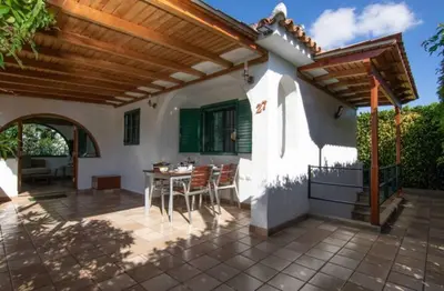 Un balcón o terraza de Deluxe Las Palomas - by Gestión Vacacional Canarias