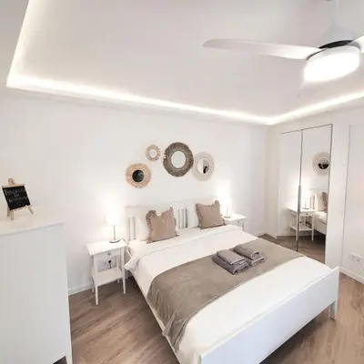 Cama o camas de una habitación en Vv CONDEVEGA