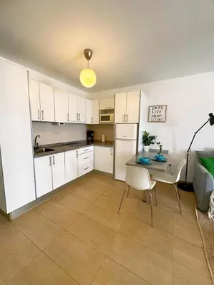 Una cocina o zona de cocina en Ocean View Beach