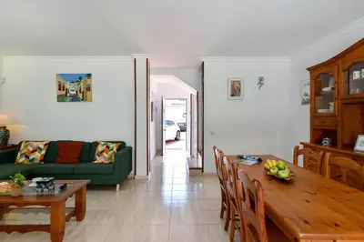 Zona de estar de Bungalow Sonnenland Los Tinos II by VillaGranCanaria