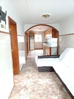 Cama o camas de una habitación en Chalet Ruta El Saucillo
