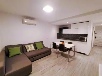 Una cocina o zona de cocina en Molinos holidays playa del inglés
