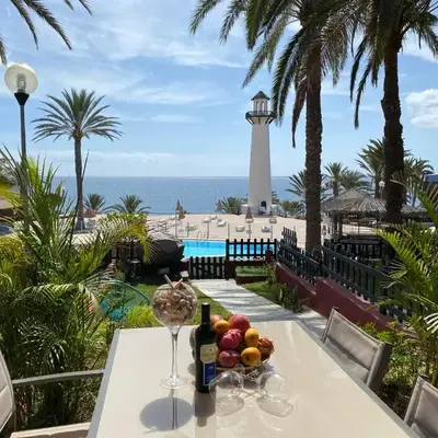First Beachline Deluxe with Garden and Terrasse in Sun Club
