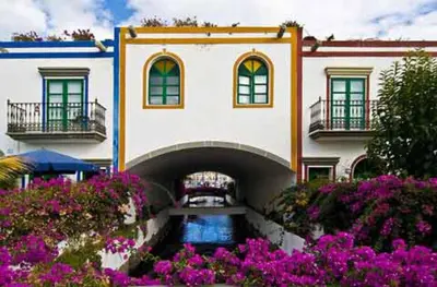 Jardín al aire libre en Pequeño y acogedor 4th by CASAS COCODRILO
