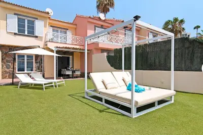 Jardín al aire libre en Villa Santa Ana 23