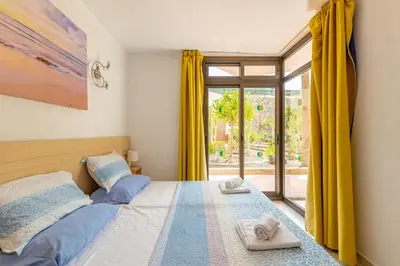 Cama o camas de una habitación en SeaBliss Beach of Dunes, Terrace and Pool!