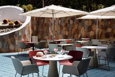 Un restaurante o sitio para comer en MUR Apartamentos Buenos Aires Gran Canaria