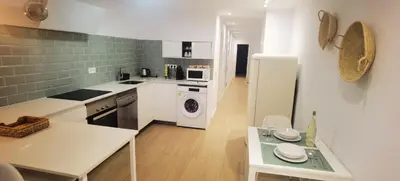 Una cocina o zona de cocina en Strada-Beach Las Canteras