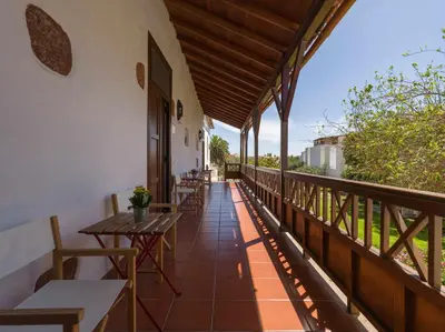 Un balcón o terraza de CASA RURAL LA MONTAÑETA