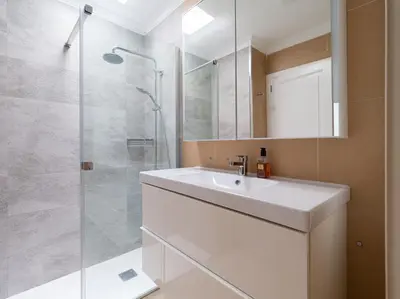 Un baño de Albaricoques Suites Maspalomas