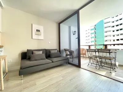 Zona de estar de Timeless clock Apartment