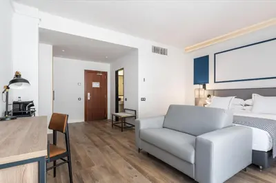Zona de estar de Hotel LIVVO Fataga