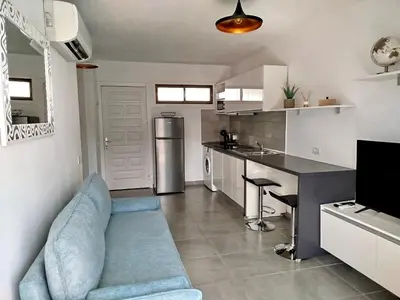 Una cocina o zona de cocina en Apartamento Robi en Cumana II - Puerto Rico - Ap 508