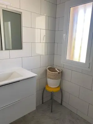 Un baño de Las Tuneras Apartamento en San Agustín