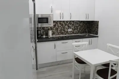 Una cocina o zona de cocina en Apartamentos los Nidillos
