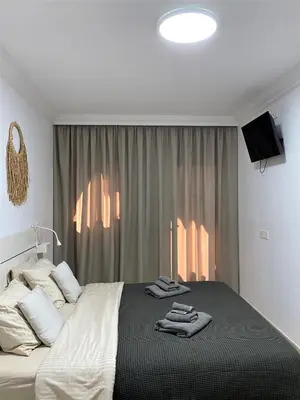 Cama o camas de una habitación en Villa Happiness - Luxury chalet with sea view