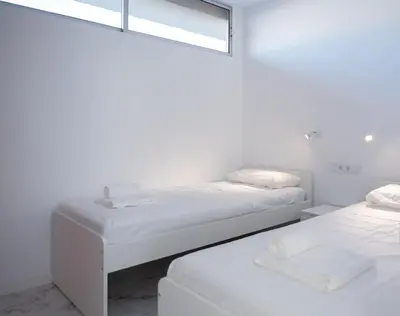 Cama o camas de una habitación en Apartamento Jogi Playa del inglés