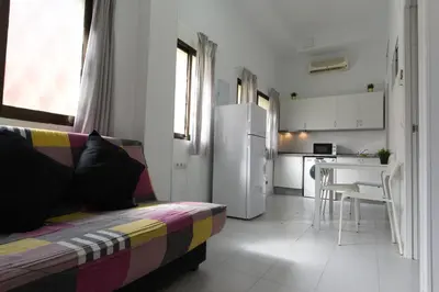 Una cocina o zona de cocina en Piso Reformado
