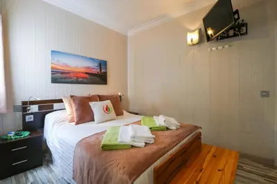 Cama o camas de una habitación en Majestic Mountain Villa with heated pool