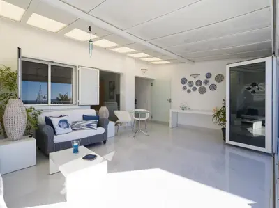 Zona de estar de Mogan Beach Blue Sky