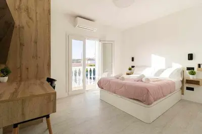 Cama o camas de una habitación en Villa Sofía Maspalomas