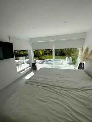 Cama o camas de una habitación en Sun Club P65 Premium Bungalow