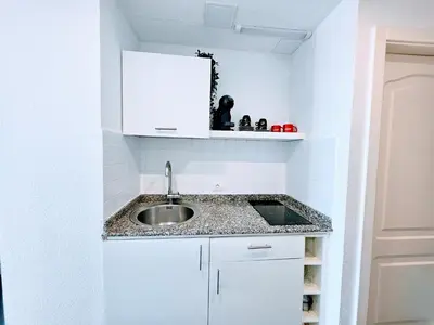 Una cocina o zona de cocina en Lovely View