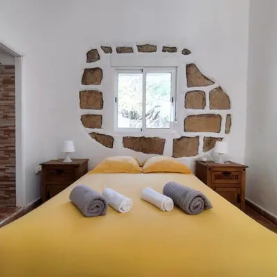 Cama o camas de una habitación en La Casita