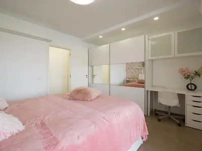 Cama o camas de una habitación en Magnifica Villa en el corazón de Maspalomas