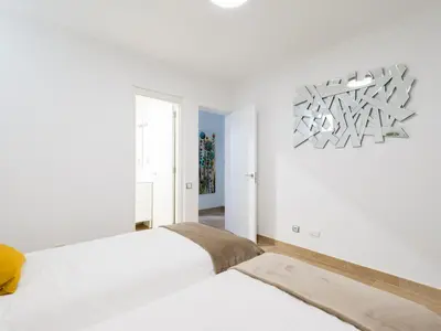 Cama o camas de una habitación en Magnifica Villa en el corazón de Maspalomas