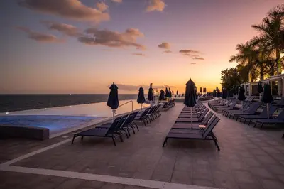 Amanecer o atardecer desde el apartahotel o alrededores