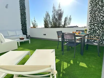 Un balcón o terraza de Suites Verano Azul
