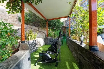 Jardín al aire libre en Aparthotel Maracaibo