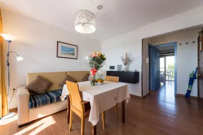 Zona de estar de Apartamentos El Paseo