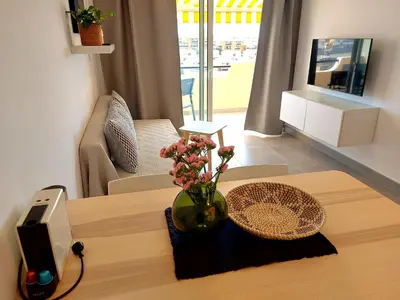 Plano de Suite Mirapuerto - Luxury apartment with sea view