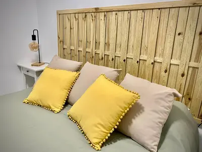 Cama o camas de una habitación en Las Olas en Playa del Inglés