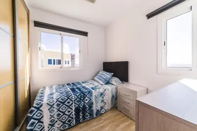 Cama o camas de una habitación en Maspalomas,Flipper