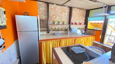 Una cocina o zona de cocina en Las Vistas