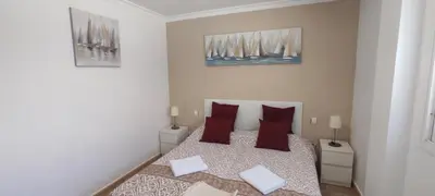 Cama o camas de una habitación en Apartamento EL MOLINO