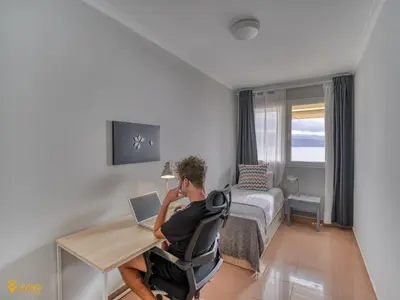 Una televisión o centro de entretenimiento en Living Las Canteras Homes - INCREDIBLE VIEWS