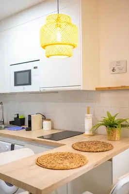 Una cocina o zona de cocina en Litlle Blondies 1