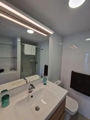 Un baño de La Casita de la Charca
